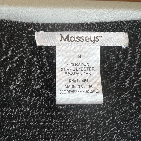 JERSEY MOCK WRAP DRESS WITH SILVER THREAD DETAIL - Picture 3 of 5